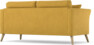 Eden - 2,5-sits soffa - Gul