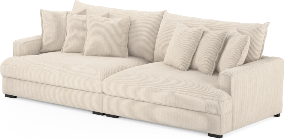 Rossi - 4-sits soffa - Vit