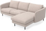 Madison Lux - 2-sits soffa med schäslong höger - Beige