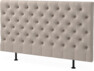Cape pikerad - Sänggavel låg, , 90-210 cm - Beige