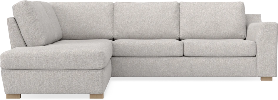 Friday - 2,5-sits soffa med divan vänster - Grå