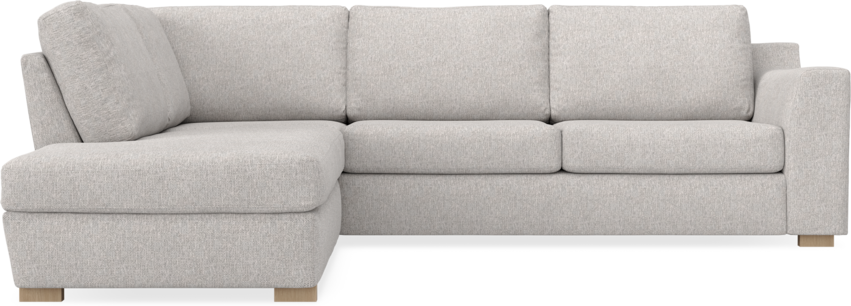 Friday - 2,5-sits soffa med divan vänster - Grå