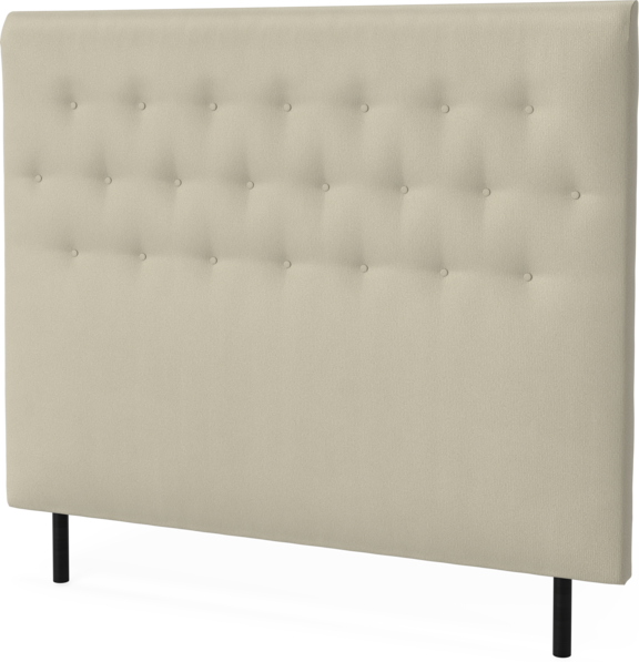 Roma Family pikerad - Sänggavel, 90-180 cm - Beige