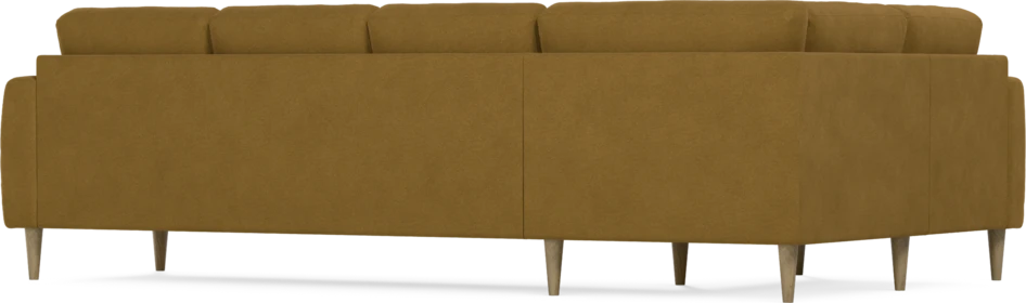Eden - Hörnsoffa, 1+3-sits - Gul