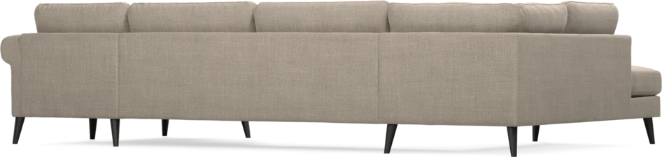 Bridge - 3-sits soffa med divan vänster och schäslong höger - Beige