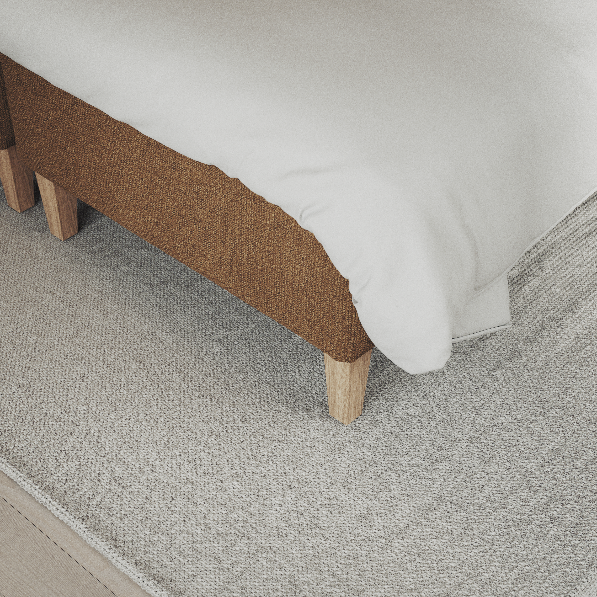 Delux Exclusive - Kontinentalsäng, enkelsäng 120 cm med bäddmadrass och sängben - inspiration