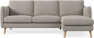Madison Lux - 2-sits soffa med schäslong höger - Beige