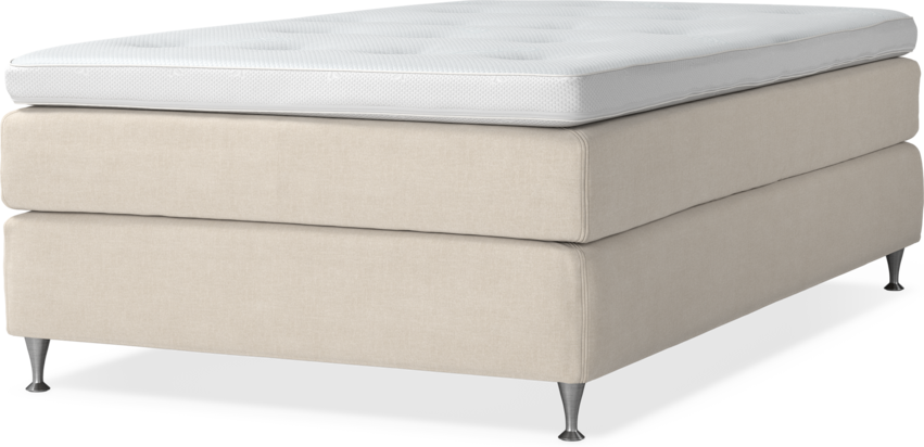 Delux Sense - Kontinentalsäng, enkelsäng 120 cm med bäddmadrass