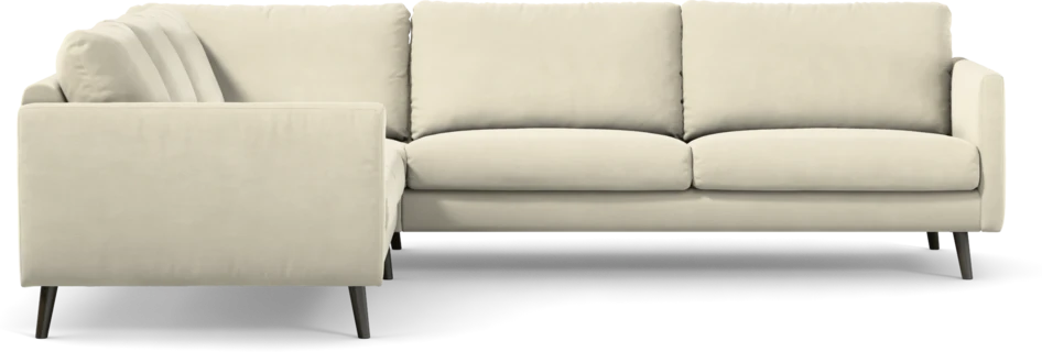 Madison Lux - Hörnsoffa 2+3-sits, hörn 1 - Vit