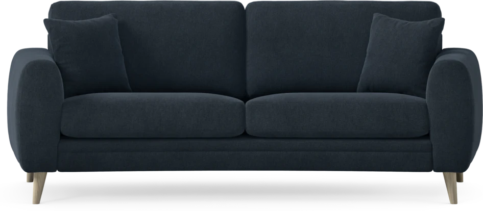 Eden - 2,5-sits soffa svängd - Blå