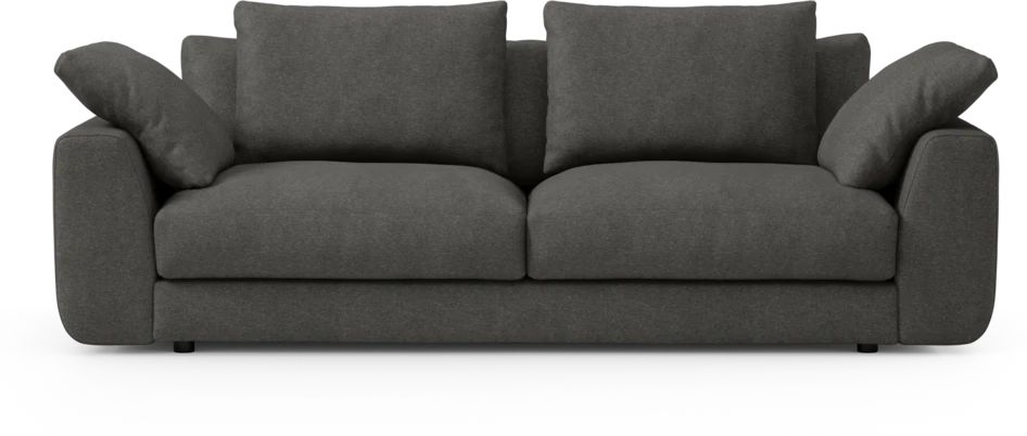 Amie - 3-sits soffa - Grå