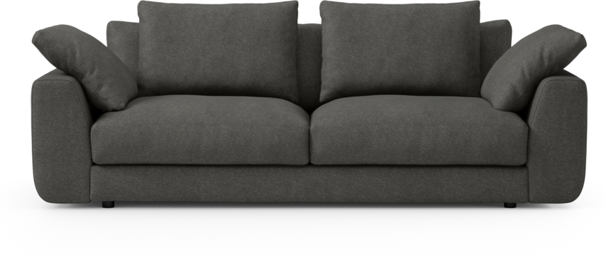 Amie - 3-sits soffa - Grå