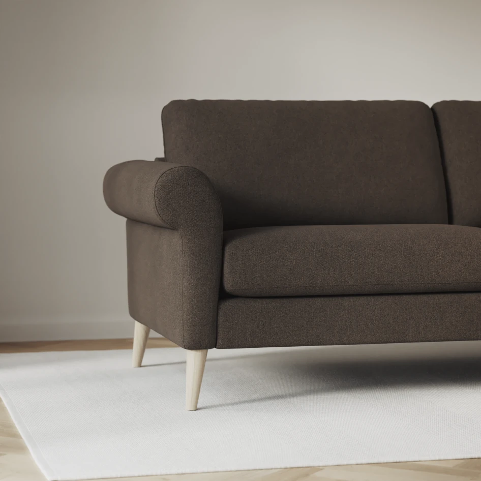 Bridge - 4-sits soffa - Brun