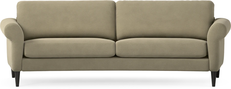 Bridge - 3-sits soffa svängd - Beige