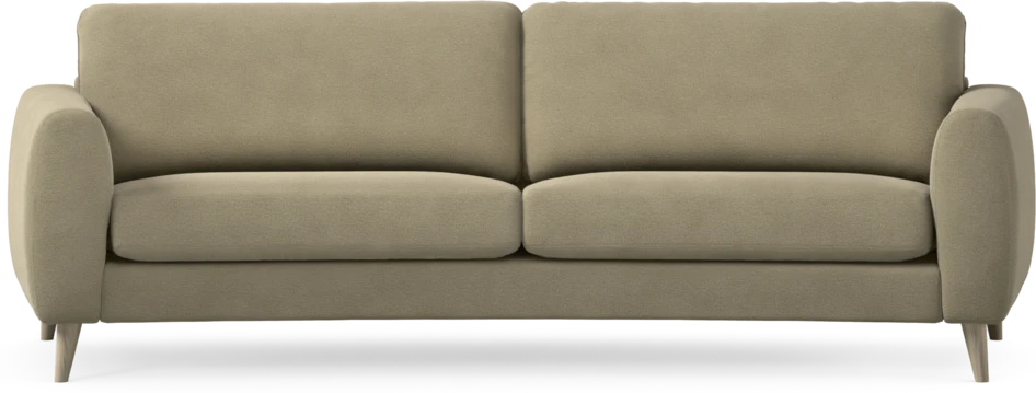 Bridge - 3-sits soffa svängd - Beige