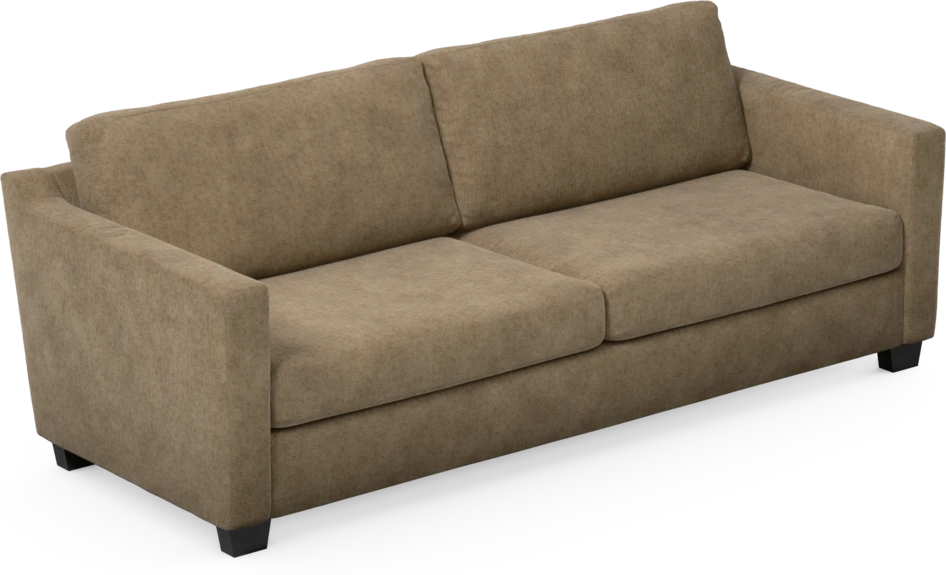 Friday - 3-sits soffa - Brun