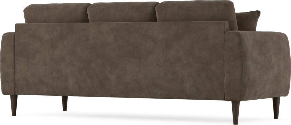 Eden - 3-sits soffa - Brun