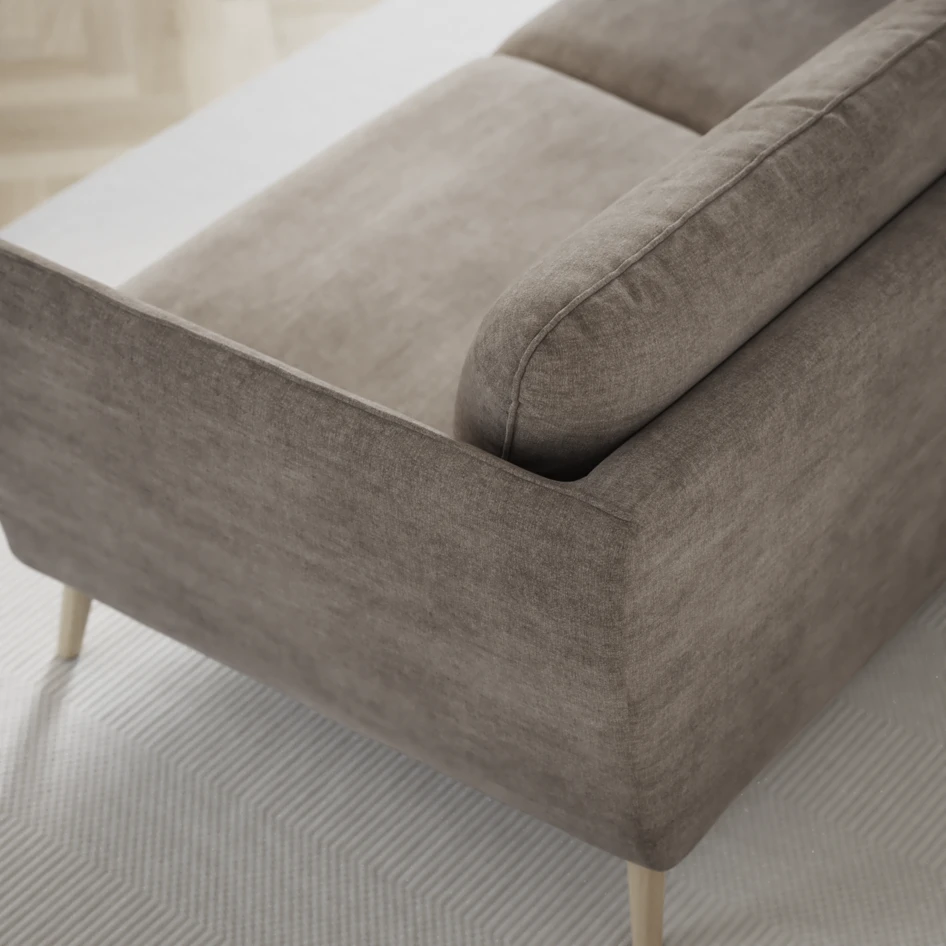 Madison Lux - 2-sits soffa med divan höger - Beige