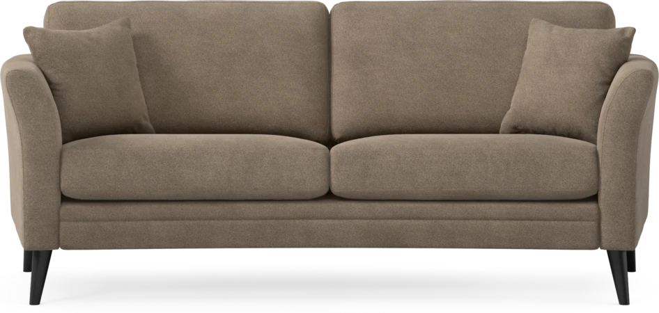 Eden - 2,5-sits soffa svängd - Brun