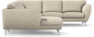 Madison Lux - Hörnsoffa med schäslong vänster - Beige