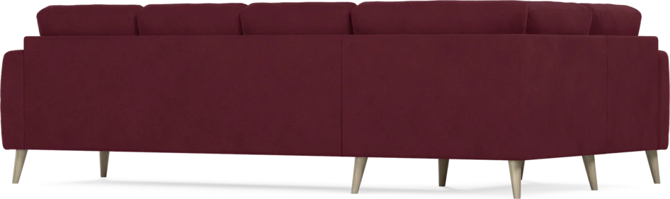 Eden - Hörnsoffa, 1+3-sits - Röd