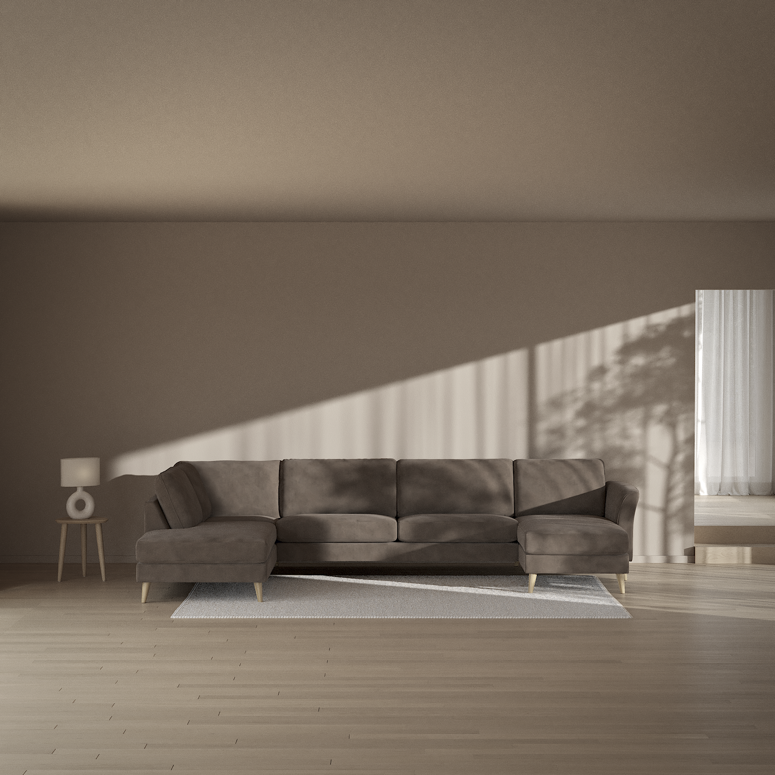 Bridge - 3-sits soffa med divan vänster och schäslong höger - inspiration