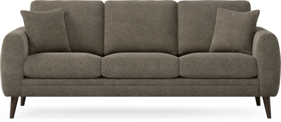 Eden - 3-sits soffa - Brun