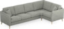 Eden - Hörnsoffa, 3+1-sits - Grå
