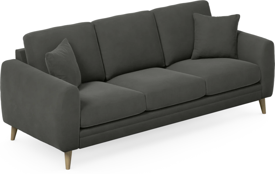 Eden - 3-sits soffa - Grå