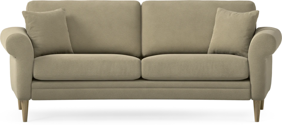Eden - 2,5-sits soffa svängd - Beige