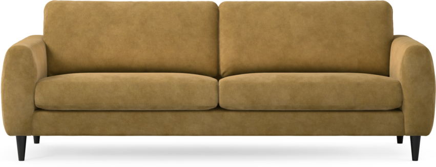 Bridge - 4-sits soffa - Gul