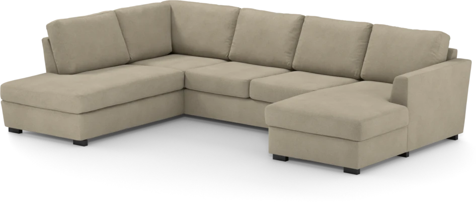 Friday - 3-sits soffa med divan vänster och schäslong höger - Beige