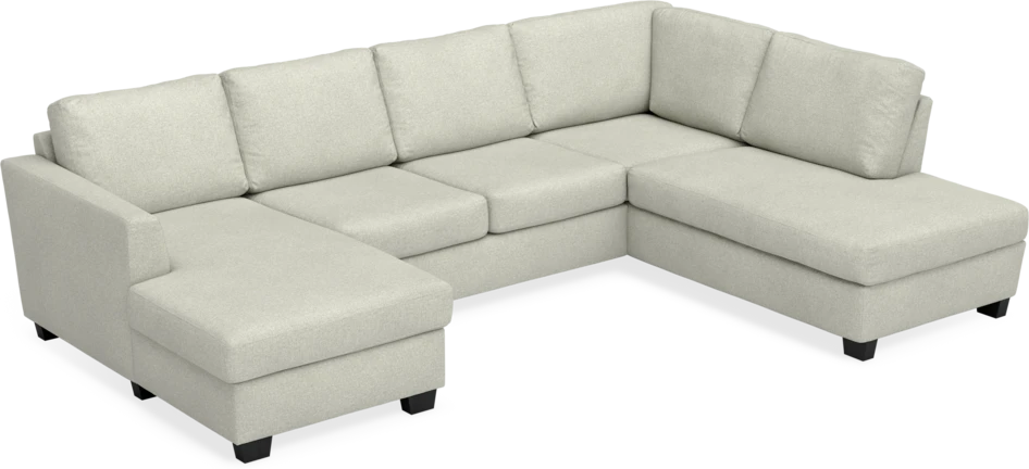 Friday - 3-sits soffa med schäslong vänster och divan höger - Beige