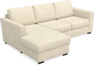 Friday - 3-sits soffa med schäslong vänster - Beige