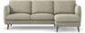 Madison - 2-sits soffa med schäslong höger - Beige