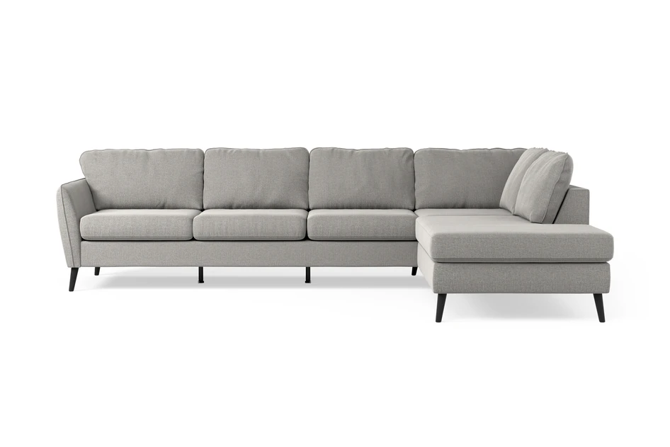 County - 3-sits soffa med divan höger - Beige