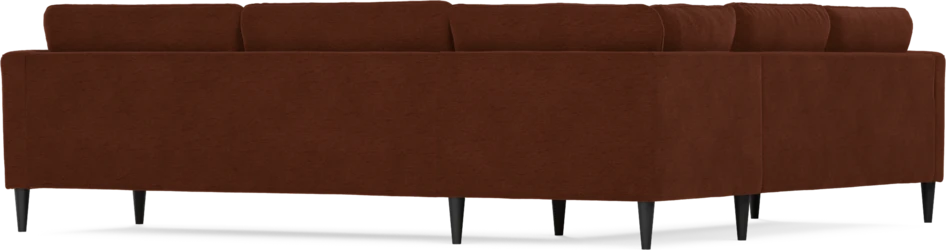 Bridge - Hörnsoffa, 2+3-sits - Orange