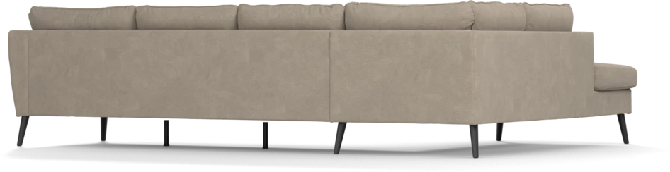 County - 3-sits soffa med divan vänster - Beige