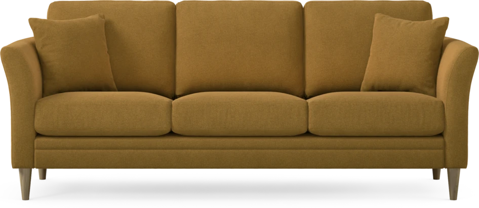 Eden - 3-sits soffa - Gul