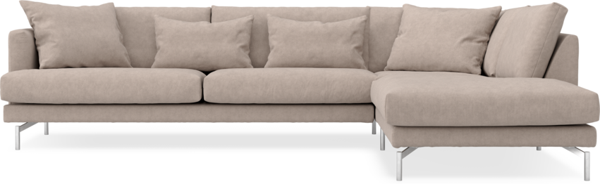 Harper - 3-sits soffa med divan höger - Beige