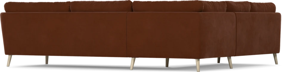 Madison Lux - Hörnsoffa 2+3-sits, hörn 1 - Orange
