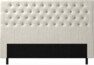 Delux Pikerad XL - Sänggavel, 90-210 cm - Beige