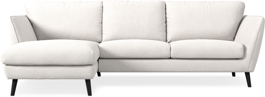 Madison Lux - 2-sits soffa med schäslong vänster - Beige