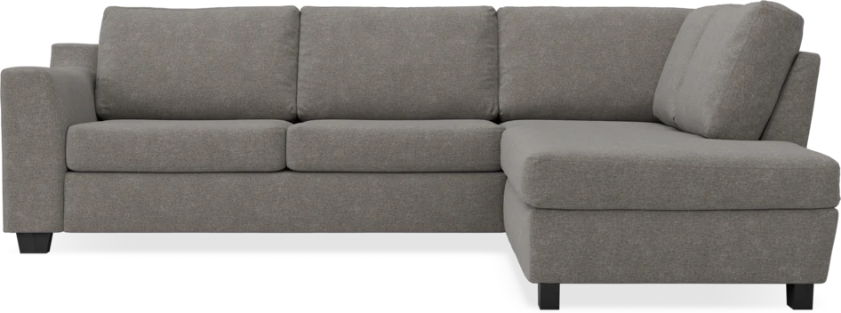 Friday - 2,5-sits soffa med divan höger - Grå