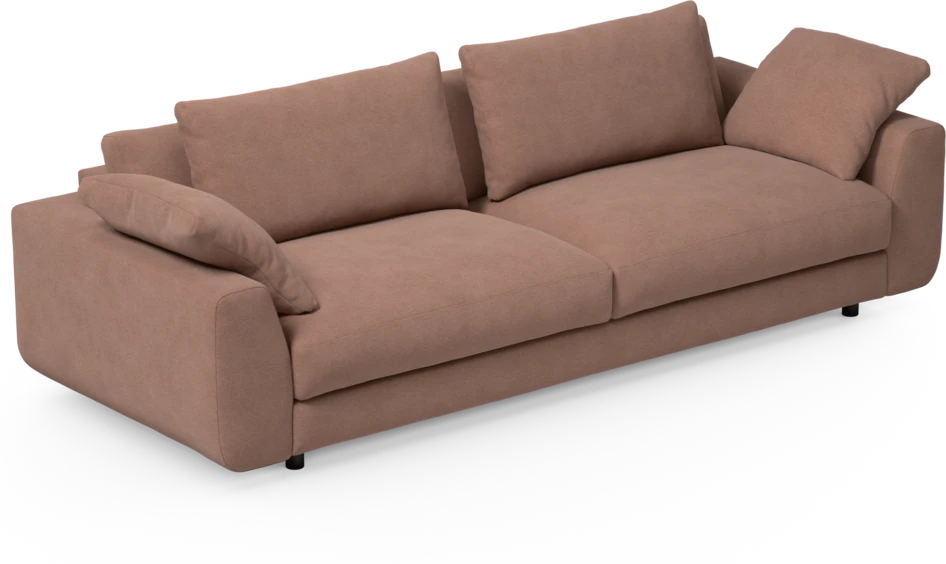 Amie - 4-sits soffa - Rosa