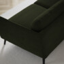 Madison Lux - 3-sits soffa med divan höger - Grön