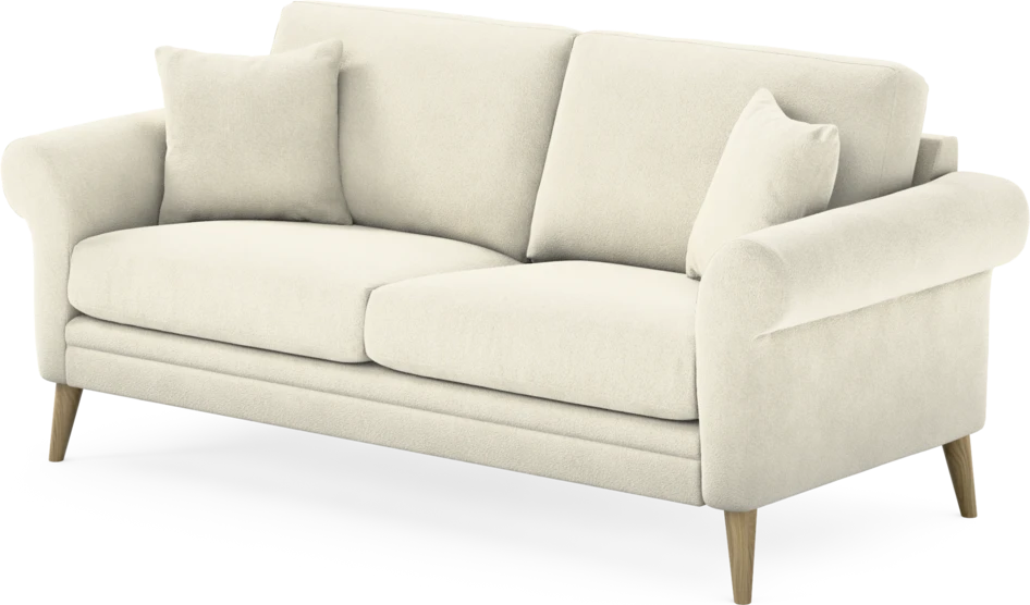 Eden - 2,5-sits soffa - Vit