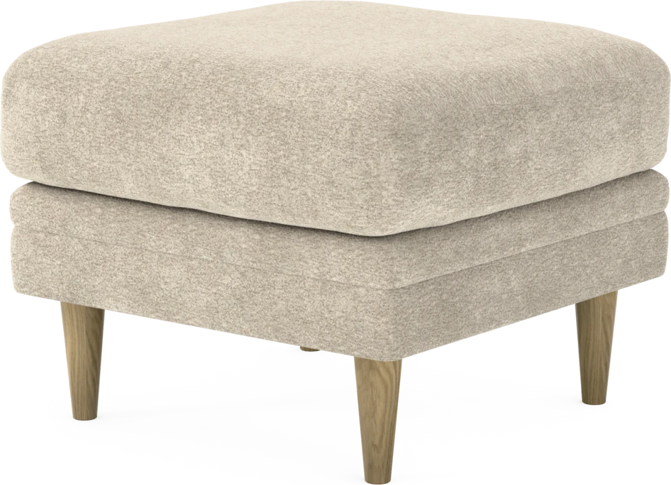 Eden - Fotpall - Beige