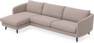 Madison - 3-sits soffa med schäslong vänster - Beige