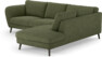 Madison - 2-sits soffa med divan höger - Grön